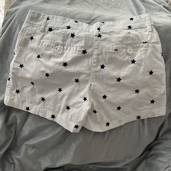 White with navy stars. Adorable for the 4th of July, Labor Day - Picture 3 of 4
